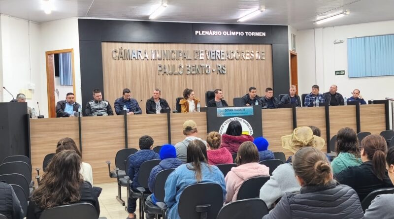 Audiência pública debate segurança nas escolas e políticas públicas de educação em Paulo Bento